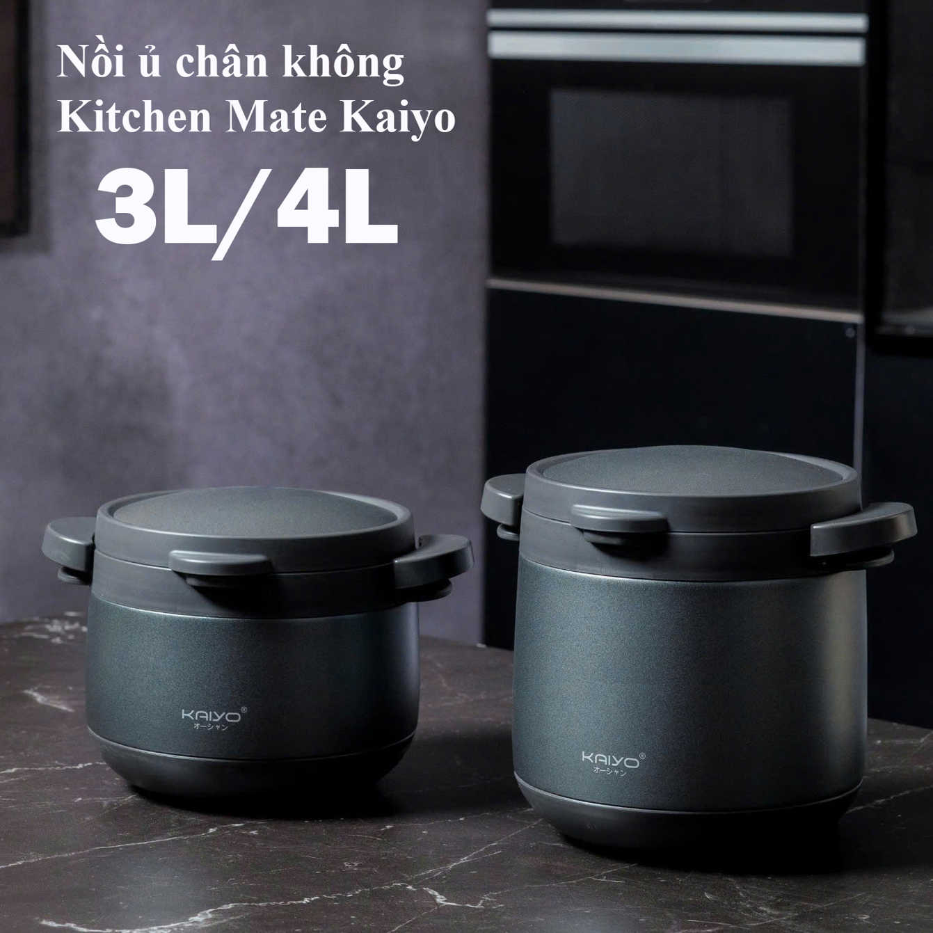 Nồi ủ chân không Kitchen Mate Kaiyo 3 lít KTC-6926